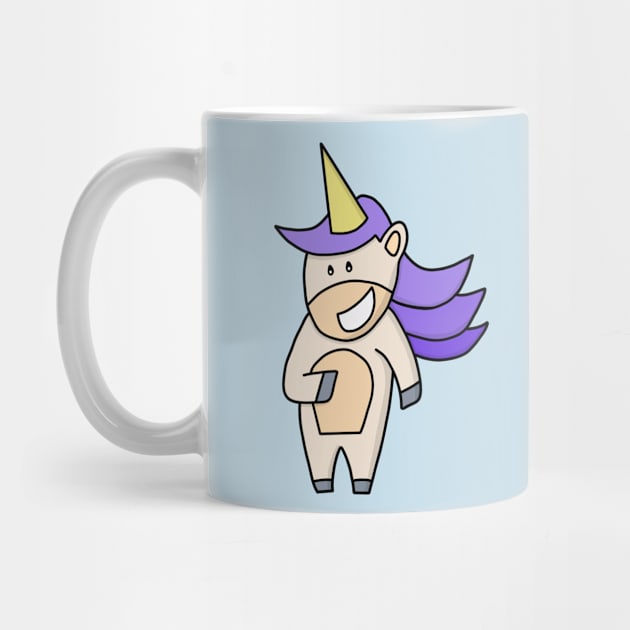 Smiling unicorn by DiegoCarvalho